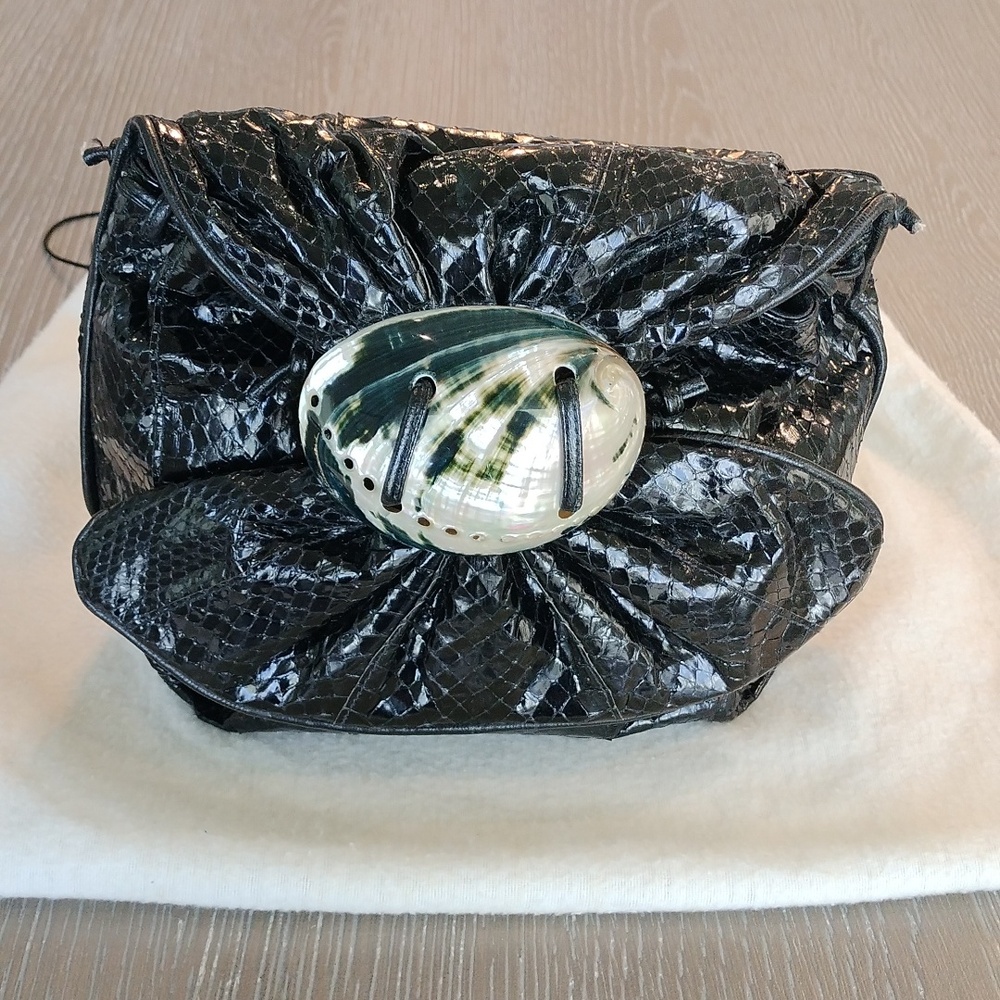 Meyers snakeskin purse